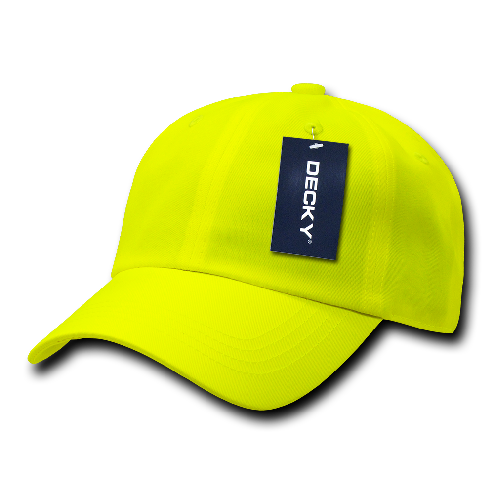 Decky 6 Panel Low Profile Structured Neon Cap | Decky 761