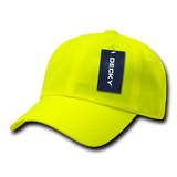 Decky 6 Panel Low Profile Structured Neon Cap | Decky 761