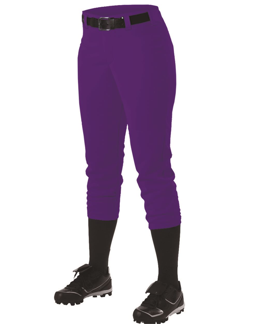 Alleson Athletic Girls' Fastpitch Softball Pants with Belt Loops - Alleson Athletic 605PBWY
