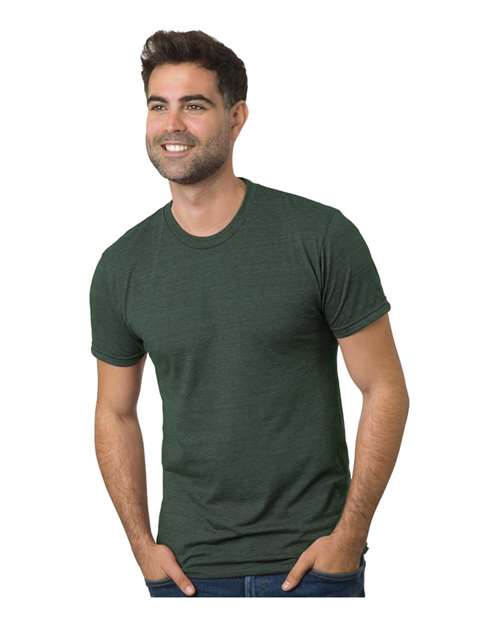 Bayside Triblend T-Shirt - Tri Hunter Green - Bayside 9570 Bayside Tri Hunter Green XS