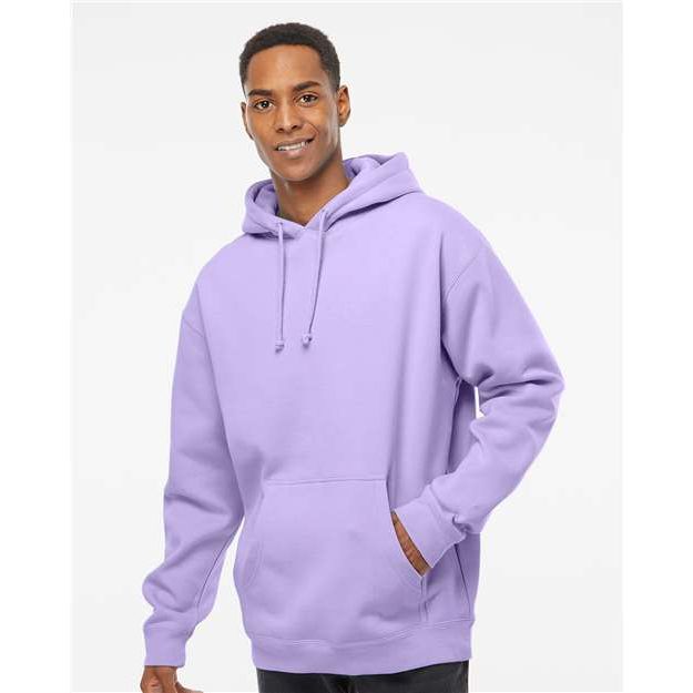 Independent Trading Co. Heavyweight Hooded Sweatshirt - Lavender - Independent Trading Co. IND4000 Independent Trading Co. Lavender XS