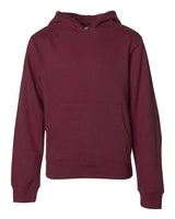 Independent Trading Co. SS4001Y Youth Midweight Hooded Sweatshirt | Wholesale Youth Hoodie