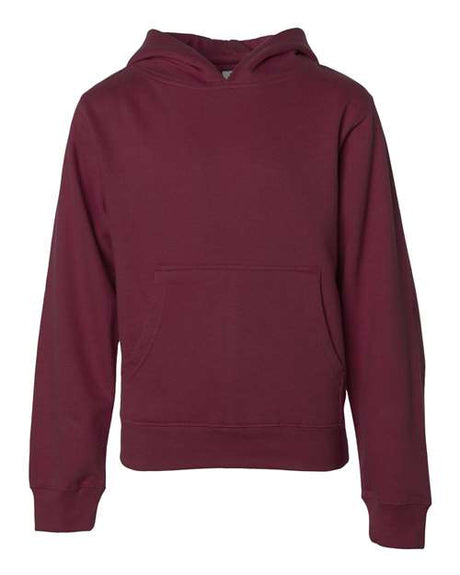 Independent Trading Co. SS4001Y Youth Midweight Hooded Sweatshirt | Wholesale Youth Hoodie