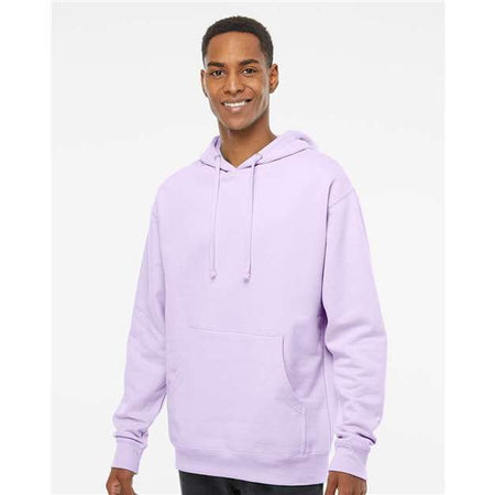 Independent Trading Co. Midweight Hooded Sweatshirt - Lavender - Independent Trading Co. SS4500 Independent Trading Co. Lavender XS