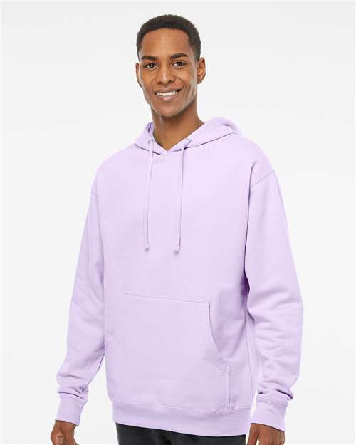 Independent Trading Co. Midweight Hooded Sweatshirt - Lavender - Independent Trading Co. SS4500 Independent Trading Co.