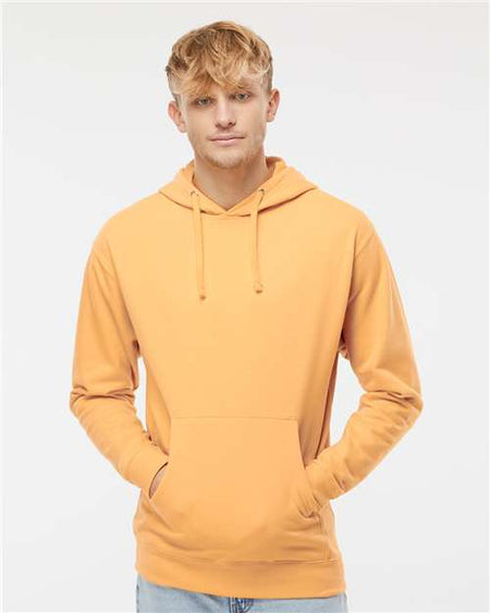 Independent Trading Co. Midweight Hooded Sweatshirt - Peach - Independent Trading Co. SS4500 Independent Trading Co.