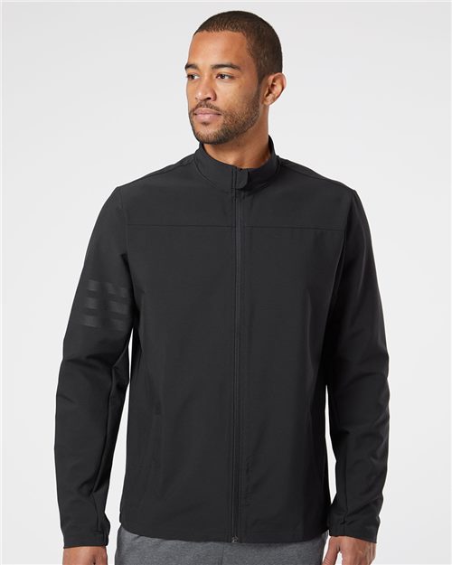 Adidas Men's Wind Resistant Full-Zip Jacket - Adidas A267