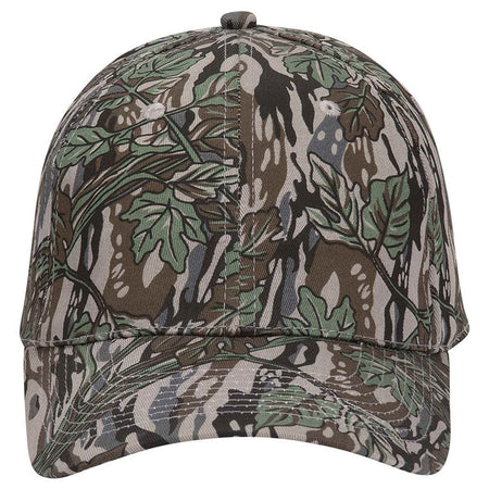 OTTO CAP "OTTO FLEX" Camouflage 6 Panel Low Profile Baseball Cap OTTO 77-379 Otto Cap