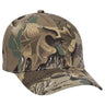 OTTO CAP® OTTO FLEX® Fitted Camouflage 6 Panel Low Profile Baseball Cap OTTO 77-379