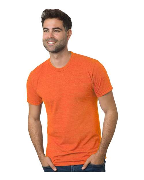 Bayside Unisex Triblend T-Shirt - Tri Orange - Bayside 9570 Bayside Tri Orange XS
