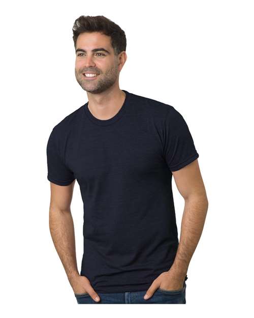 Bayside Unisex Triblend T-Shirt - Tri Midnight - Bayside 9570 Bayside Tri Midnight XS