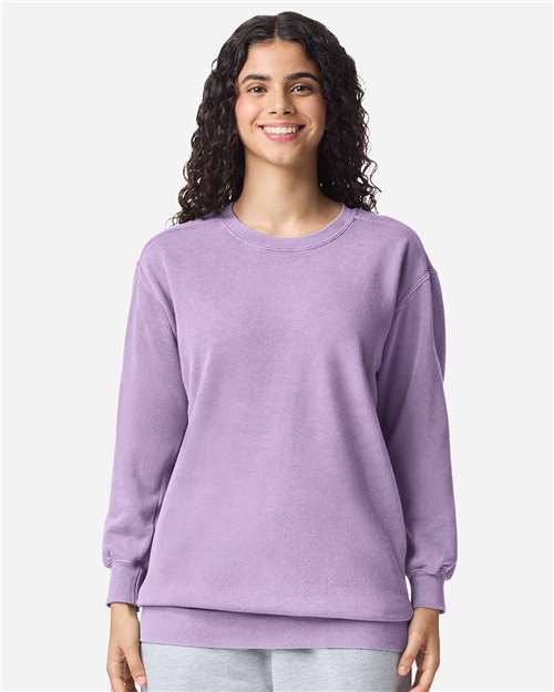 Comfort Colors 1566 Unisex Garment-Dyed Crewneck Sweatshirt