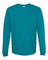 Comfort Colors 4410 Unisex Garment-Dyed Heavyweight Long Sleeve Pocket T-Shirt