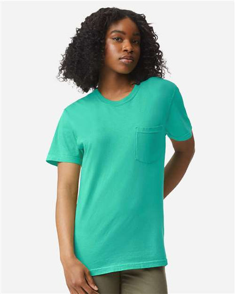 Comfort Colors Unisex Garment-Dyed Heavyweight Pocket T-Shirt - Comfort Colors 6030