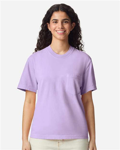 Comfort Colors 6030 Unisex Garment-Dyed Heavyweight Pocket T-Shirt