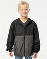 Independent Trading Co. EXP24YWZ Youth Lightweight Windbreaker Full-Zip Jacket | Wholesale Youth Jacket