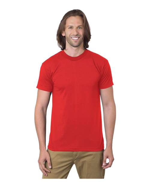 Bayside USA-Made 50/50 T-Shirt - Bayside 1701 Bayside Red S