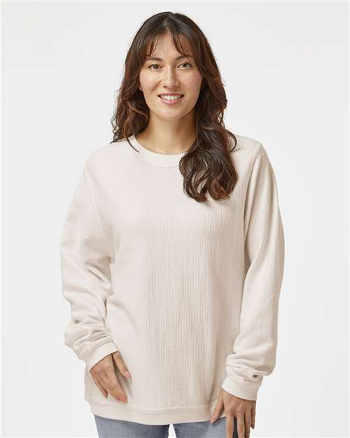 Boxercraft Unisex Corded Crewneck Sweatshirt - Boxercraft D02