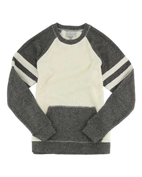 Boxercraft Women's Cozy Contrast Fleece Crewneck Pullover - Boxercraft L04