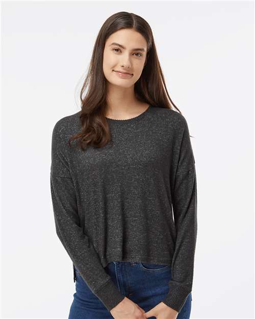 Boxercraft Women's Cuddle Fleece Boxy Crewneck Pullover - Boxercraft L06