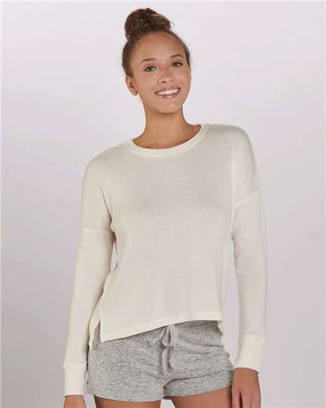 Boxercraft Women's Cuddle Fleece Boxy Crewneck Pullover - Boxercraft L06