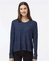Boxercraft Women's Cuddle Fleece Boxy Crewneck Pullover - Boxercraft L06