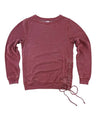 Boxercraft Women’s Enzyme-Washed Rally Crewneck Sweatshirt - Boxercraft V03