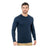 Bayside Unisex Fine Jersey Long Sleeve T-Shirt - Bayside 9550 Bayside Navy S