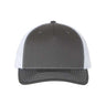 Richardson Five-Panel Trucker Cap - Richardson 112FP Richardson Charcoal/ White Adjustable