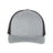 Richardson Five-Panel Trucker Cap - Richardson 112FP Richardson Heather Grey/ Black Adjustable