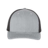 Richardson Five-Panel Trucker Cap - Richardson 112FP Richardson Heather Grey/ Black Adjustable