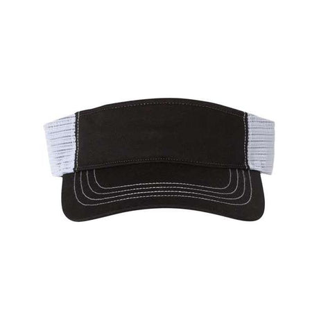 Richardson Trucker Visor - Richardson 712 Richardson Black/ White Adjustable