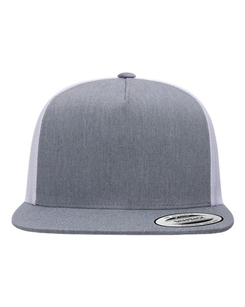 YP Classics Five-Panel Classic Trucker Cap - Yupoong 6006