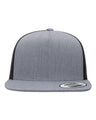 YP Classics Five-Panel Classic Trucker Cap - Yupoong 6006