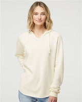 Independent Trading Co. Women’s Lightweight California Wave Wash Hooded Sweatshirt - Independent Trading Co. PRM2500