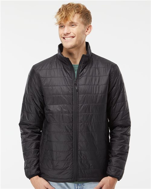 Independent Trading Co. Men's Puffer Jacket - Independent Trading Co. EXP100PFZ