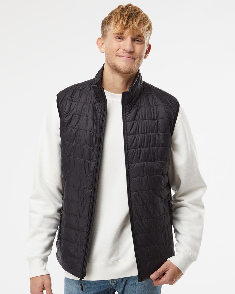Independent Trading Co. Men's Puffer Vest - Independent Trading Co. EXP120PFV