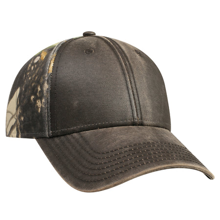 OTTO CAP Camouflage 6 Panel Low Profile Baseball Cap OTTO 78-1130 Otto Cap 39320317 - Dk.Brn/Kha/Blk/Dk.Grn OSFM - Adult