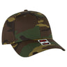 OTTO CAP® Camouflage 6 Panel Low Profile Baseball Cap OTTO 78-353