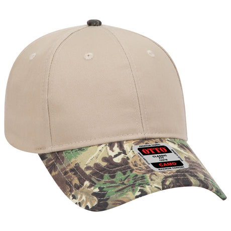 OTTO CAP® Camouflage 6 Panel Low Profile Baseball Cap OTTO 78-353