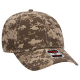 OTTO CAP® Camouflage 6 Panel Low Profile Baseball Cap OTTO 78-353