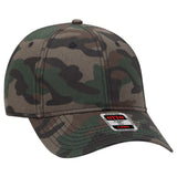 OTTO CAP® Camouflage 6 Panel Low Profile Baseball Cap OTTO 78-353
