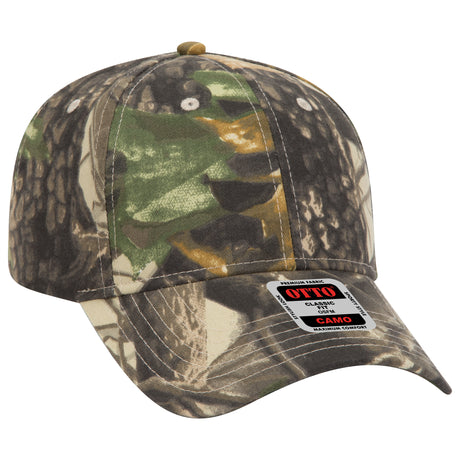 OTTO CAP® Camouflage 6 Panel Low Profile Baseball Cap OTTO 78-835