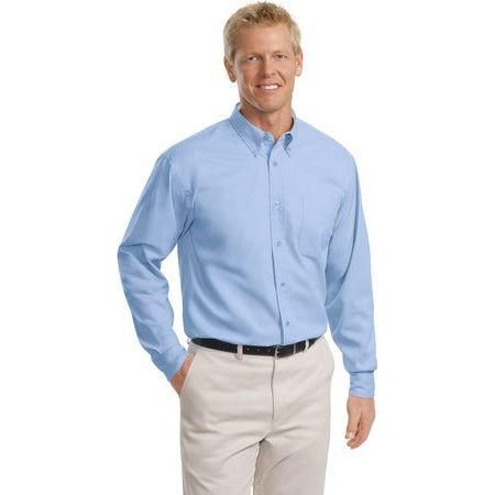 Joe's USA Men's Tall Long Sleeve Button Up Dress Shirt