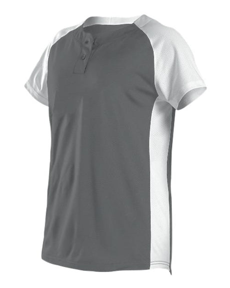 Alleson Athletic Girls' Two Button Fastpitch Jersey - Alleson Athletic 522PDWG