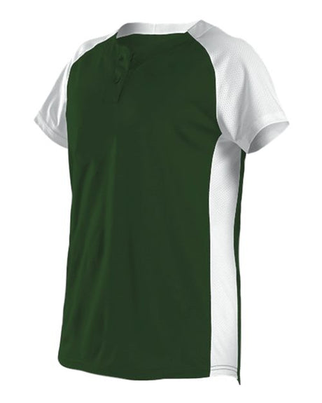 Alleson Athletic Girls' Two Button Fastpitch Jersey - Alleson Athletic 522PDWG