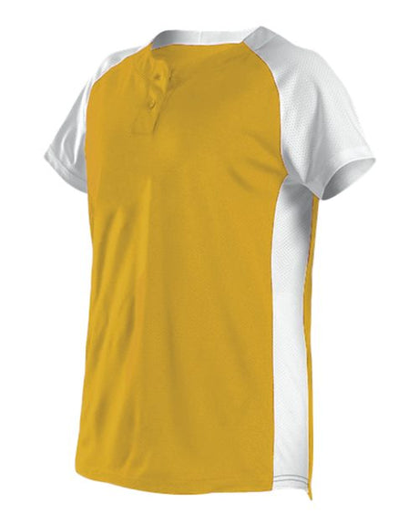 Alleson Athletic Girls' Two Button Fastpitch Jersey - Alleson Athletic 522PDWG