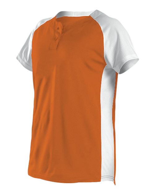 Alleson Athletic Girls' Two Button Fastpitch Jersey - Alleson Athletic 522PDWG