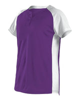 Alleson Athletic Girls' Two Button Fastpitch Jersey - Alleson Athletic 522PDWG