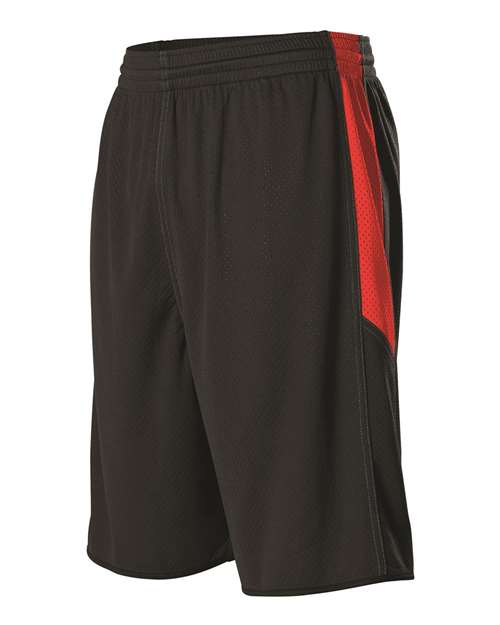 Alleson Athletic Men's Single Ply Reversible Basketball Shorts - Alleson Athletic 589PSP